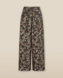 MISTY | Pantalón de Algodón Liberty con Estampado Floral en Tonos Naturales
